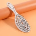 thumbnail image 2 of Cepillos para perros con mango ergonómico fácil de sostener - El mejor cepillo para mascotas para el cuidado y desenredado de perros - Cepillo de cerdas para perros, cepillo para perros oso de fresa Electrónica, 2 of 4