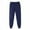 Blue, variant on WERYOUNG Boys Girls Athletic Pants Spring Summer Loose Solid Color Elastic Waist Jogger Pants With Pockets Toddler Comfort Sports Pants,Black,3-4 Years