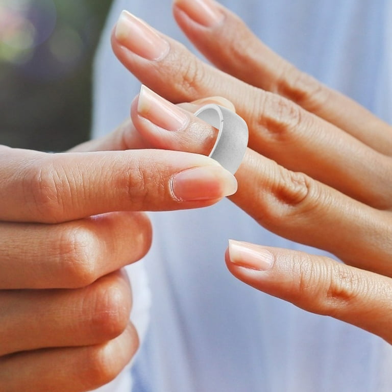 Silicone thumb rings best sale
