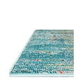 thumbnail image 4 of Unique Loom Vita Collection Area Rug - Chagall (2' x 6' 9" Runner Turquoise/Cream), 4 of 7