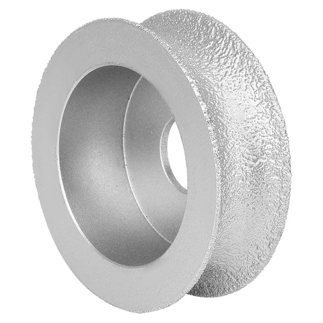 Meule Diamant Brasé, 7.3cm Meulage Diamant Brasé Outil Meulage Pierre Meule Performance Inégalée