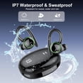 thumbnail image 4 of Wireless Earbuds, Bluetooth 5.4 Headphones Sport, Over Ear Buds With ENC Noise Cancelling Mic, 48H, Wireless Earphone With Earhooks, Stereo Deep Bass, IP7 Waterproof Headset for Workout Running, 4 of 6
