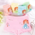 thumbnail image 4 of Esaierr Little Girls Toddler Briefs Boxer Panties Cotton Soft Underwear Cartoon Boxer Briefs 5-Pack Pure Cotton Panties Kids Girls Boxer Briefs Panties, 4 of 9