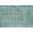 thumbnail image 1 of Ahgly Company Machine Washable Indoor Rectangle Traditional Cadet Blue Green Area Rugs, 3' x 5', 1 of 7