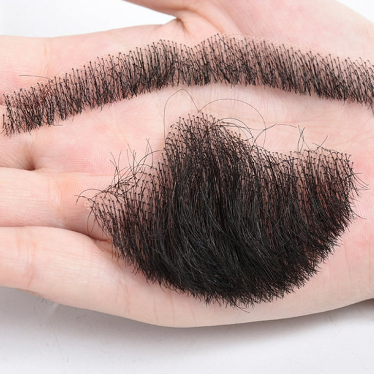 Male False Beard Lightweight Easy to Stick Beards for Film Makeup Workers Engaged - Walmart.com