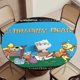 thumbnail image 5 of Los osos montañeses-theme Fitted Round Tablecloths Elastic Edged Table Covers Waterproof Table Cloth for Kitchen Holiday Party Tables Decor 150cm, 5 of 6