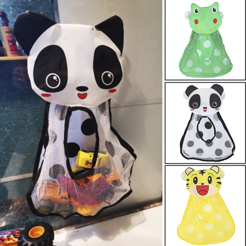 Toy Organizer For Kids Cartoon Duck Baby Shower Storage Mesh - Temu