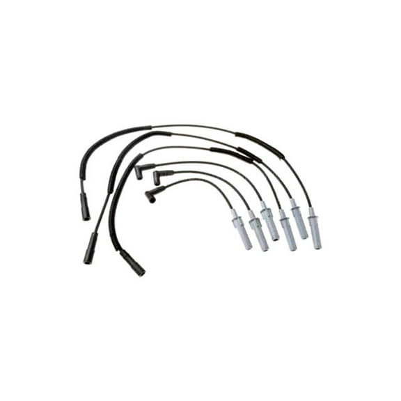 Spark Plug Wire Set - Compatible with 2007 - 2011 Jeep Wrangler 3.8L V6 2008 2009 2010