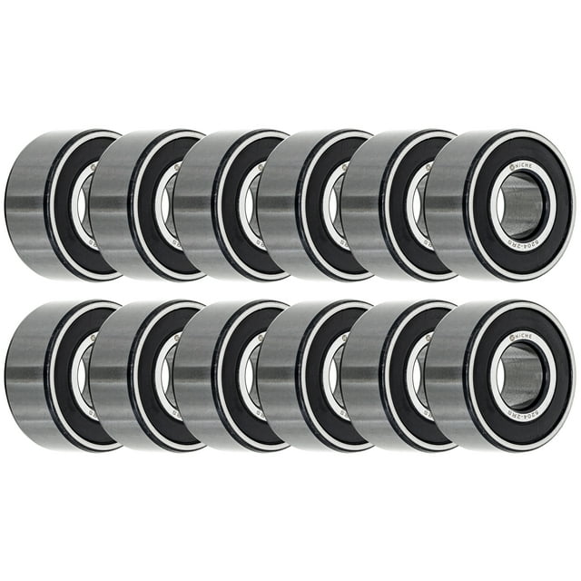 Niche Roulement de Roue 5204-2RS 20x47x20,6 mm Contact Oblique à Double Rangée Lot de 10 519-CBB2260R