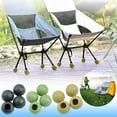thumbnail image 1 of Xihbxyly Accesorios para Sillas de Exterior, Antideslizantes y Antihundimiento, Soporte Estable En Césped y Arena, Portátiles y Prácticos para Camping, Senderismo y Mochilerismo. Juego de 4 Unidades., 1 of 1