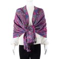 thumbnail image 3 of shiyou-Pashmina Châles Foulards Rave pour Femmes Doux Soyeux Réversible Hommes Foulards Hijab, 3 of 4