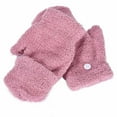 thumbnail image 5 of Girls Women Ladies Hand Wrist Warmer Winter Fingerless Gloves Mitten PK, 5 of 5