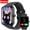 Black, variant on 1.83" Smart Watch with Alexa, Wireless Calls, 105+ Sports Modes, Health & Sleep Tracking, Long Battery Life for Android iOS