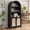 Dark Rustic Oak, variant on 69" Tall Arched Bookshelf with Doors, Modern Wood Bookcase Cabinet with 5 Tier Storage Shelf for Living Room,Oak