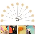 thumbnail image 4 of SHISUYAN 50pcs Wool Daubers with Metal Handle for Leather Dyes, 4 of 9