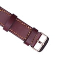 thumbnail image 3 of Mens Sport Military Analog Quartz Watch Chronograph Classic Casual Business Dress Waterproof Watch Multifunctional Wristwatch with Leather Strap, 3 of 7