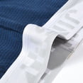 thumbnail image 3 of TANBOM Men's Bulge Enhancing Briefs Mesh Nylon Underwear Brown/Blue/Green XXL 3-Pack, 3 of 6
