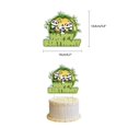 thumbnail image 3 of Cartoon Panda Birthday Party Decorations Green Balloons Set with Happy Birthday Banner Cute Panda Cake Topper for Kids Birthday Baby Shower Party Supplies, 3 of 5