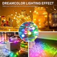 thumbnail image 4 of Tira de luces Led con Bluetooth para decoración de dormitorio, luces inteligentes de hadas impermeables con Control por aplicación para exteriores, USB, Navidad, Año Nuevo, 2024, 4 of 4