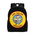 thumbnail image 1 of Breaking Bad Los Pollos Hermanos Travel Backpack School Laptop Bookbag The Chicken Brothers Student Daypack, 1 of 5