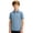 Blue#9527, variant on BOOMNY Toddler Boys Short Sleeve Polo Shirts Lapel Graphic Buttons Shirts for Boy Soft Dailywear