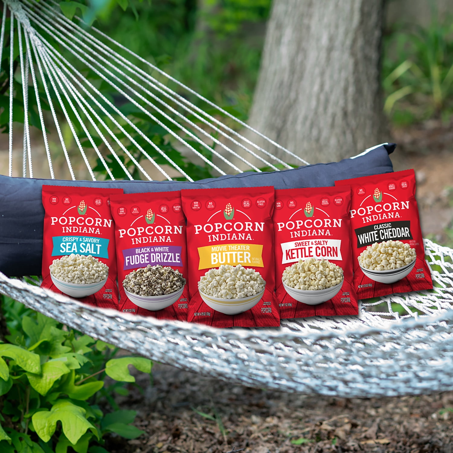 Popcorn, Indiana Kettlecorn Sweet Salty, Popcorn 8 Ounce Bag Pack of 6 高速配送