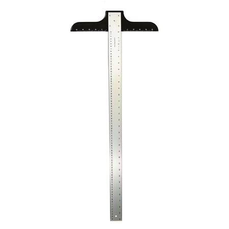 UPC: 0647020821248 | Ludwig Precision Aluminum T-Square  2  x 24   Heavy-Duty