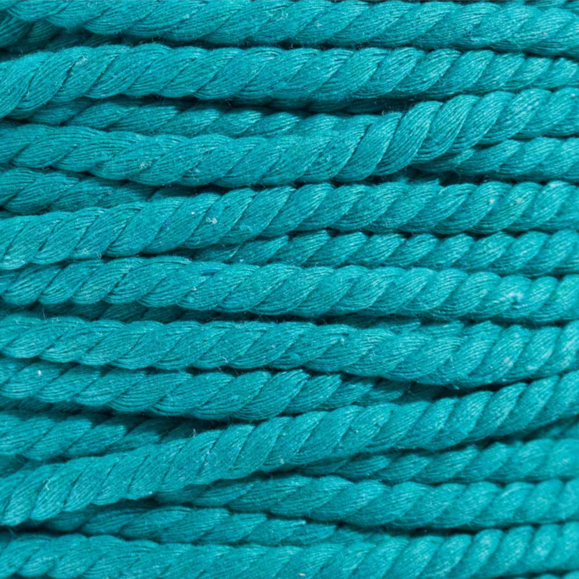 100/% Twisted White Natural Cotton Rope 1//2 inch Diameter Multiple Lengths to Choose