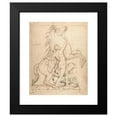 thumbnail image 2 of Guillaume Coustou the Elder 15x17 Black Modern Framed Museum Art Print Titled - Study for One of the ‘Chevaux De Marly’ (ca. 1740), 2 of 5