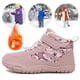 thumbnail image 5 of Botines Con Forro Cálido Zapatos Senderismo Descalzos Botas Nieve Invierno para Y Niñas, 5 of 9