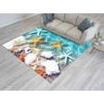 thumbnail image 3 of Landscape Rug, Anti-Slip Carpet Rugs, Personalized Rug, Coastal Rugs, Tropical View Rugs, Landscape Rug, Small Rug, Printed Rug, Home Decor, 3.9'x5.9' - 120x180 cm, 3 of 8