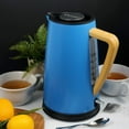 thumbnail image 5 of Chantal Oslo Ekettle Electric Water Kettle, 1.8-Quart, Matte Blue Cove, 5 of 9
