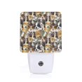 thumbnail image 1 of Balery Cute Dog Luz Nocturna LED con Sensor Automático, Enchufe con Sensor Crepuscular, Luz Suave de 0.5W para Dormitorio, Pasillo, Baño-EU, 1 of 7