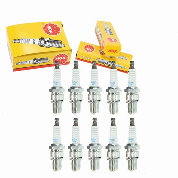 10 pc NGK 4677 Standard Spark Plugs for 4173 94702-00383 94709-00383 98079-59819 S40XLG W27ES-C Ignition Wire Secondary