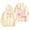 Beige, variant on Womens Graphic Hoodies Cute Bow Print Long Sleeve Pullover Hoodie Unisex Oversized Y2K Preppy School Sweatshirt