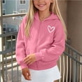 thumbnail image 6 of Jalioing Winter Zipper Up Hoodie for Kids Print Long Sleeve Hooded Jacket Casual Thermal Sweatshirt Outerwear with Pocket, 6 of 8