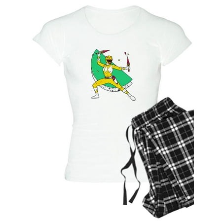 

CafePress - Power Rangers Yellow Ranger Wi - Women s Light Pajamas