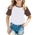 thumbnail image 3 of Kids T Shirts Short Sleeves Coffee Boys Tshirts Loose Soft Summer Shirts Little Boys Clothes 11-12 Years, 3 of 4