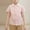 Pink, variant on Kids Boys' Shirts Pink Short Sleeve Boy Button down Shirt School Uniform Shirts Collared Shirts Size 8-9 Years Boys Clothes