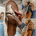 thumbnail image 2 of Women's Orthotics Sandals Correction PVC Fabric Open Toe Slippers Flat Heel Flip Flops Summer Casual Beach, 2 of 6