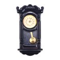 thumbnail image 1 of Reloj de pared en miniatura para casa de muñecas, decorativo, de metal, clásico, para casa de muñecas. Cuadrado, 1 of 9