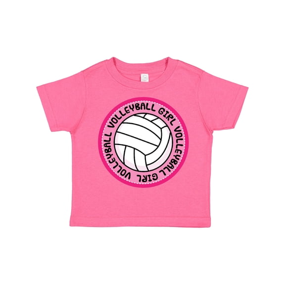 Inktastic Volleyball Girl Girls Toddler T-Shirt