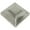gray, variant on FULL 6x6 Heavy Duty Galvanized Post Cap (Inside Dimension is 6 in. x 6 in.)