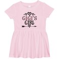 thumbnail image 3 of Inktastic Gigi Girl Granddaughter Girls Baby Dress, 3 of 5