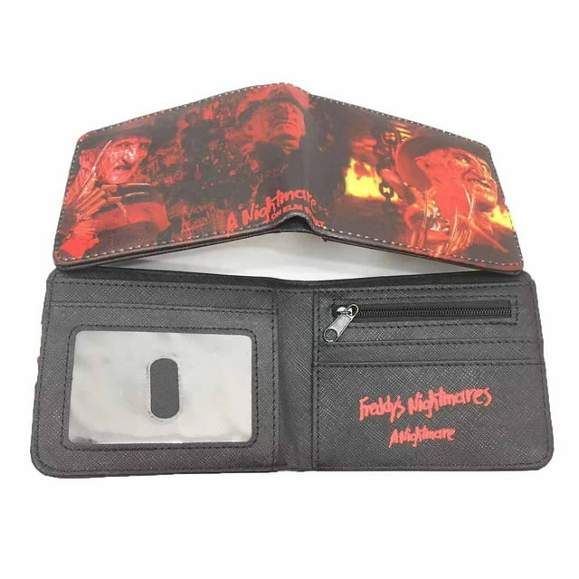 Los personajes de anime de Wallet Nightmare on Elm Street son delgados