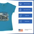 thumbnail image 6 of Life is a Journey Enjoy the Ride Women's V-Neck T-shirt 4x4 Offroad Rugged Vehicle Trailblazing Mudding Dirt Roads Tee, 6 of 7