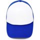 thumbnail image 3 of Gorra de camionero de dos tonos Gorra de malla de verano con correa ajustable Snapback Feliz Sencillez, 3 of 4