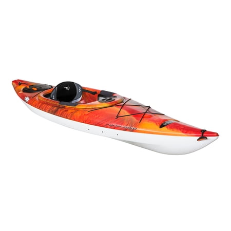 Pelican Sprint 120XR - Sit-in Kayak - Recreational Performance Kayak - Lightweight one Person - 12 ft - Lava