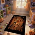 thumbnail image 3 of TIELUTT Halloween Fall Doormat Bath Mat Welcome Door Mats Floor Rug for Kitchen Front Hall Throw Blanket Warm Fuzzy Blanket Neutral Blanket Throw Lap Blankets Cute Rug for Bedroom, 3 of 4