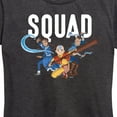 thumbnail image 3 of Avatar - The Last Airbender - Trio Squad - Women's Short Sleeve Graphic T-Shirt, 3 of 5